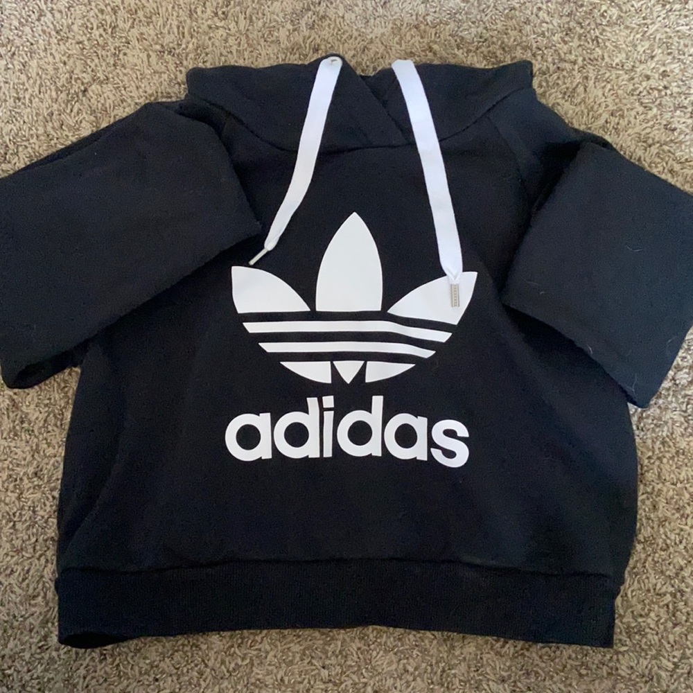Adidas Cropped Hoodie